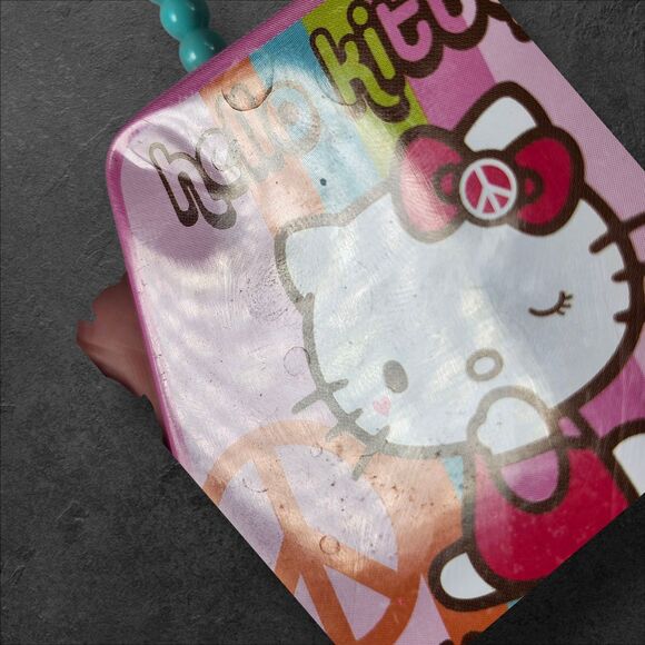 Set of 3 Hello Kitty Mini Tins Sanrio 2010–2012 Peace & Love Rainy Day Kawaii - Picture 6 of 10